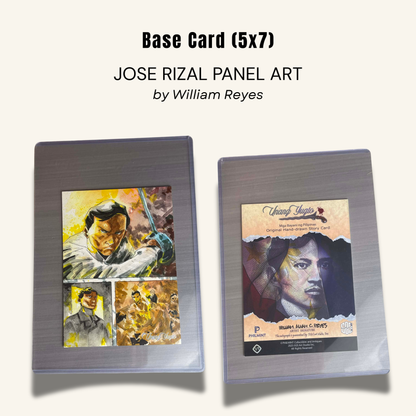 1/1 (5x7) Base Card. "Jose Rizal Panel Art"