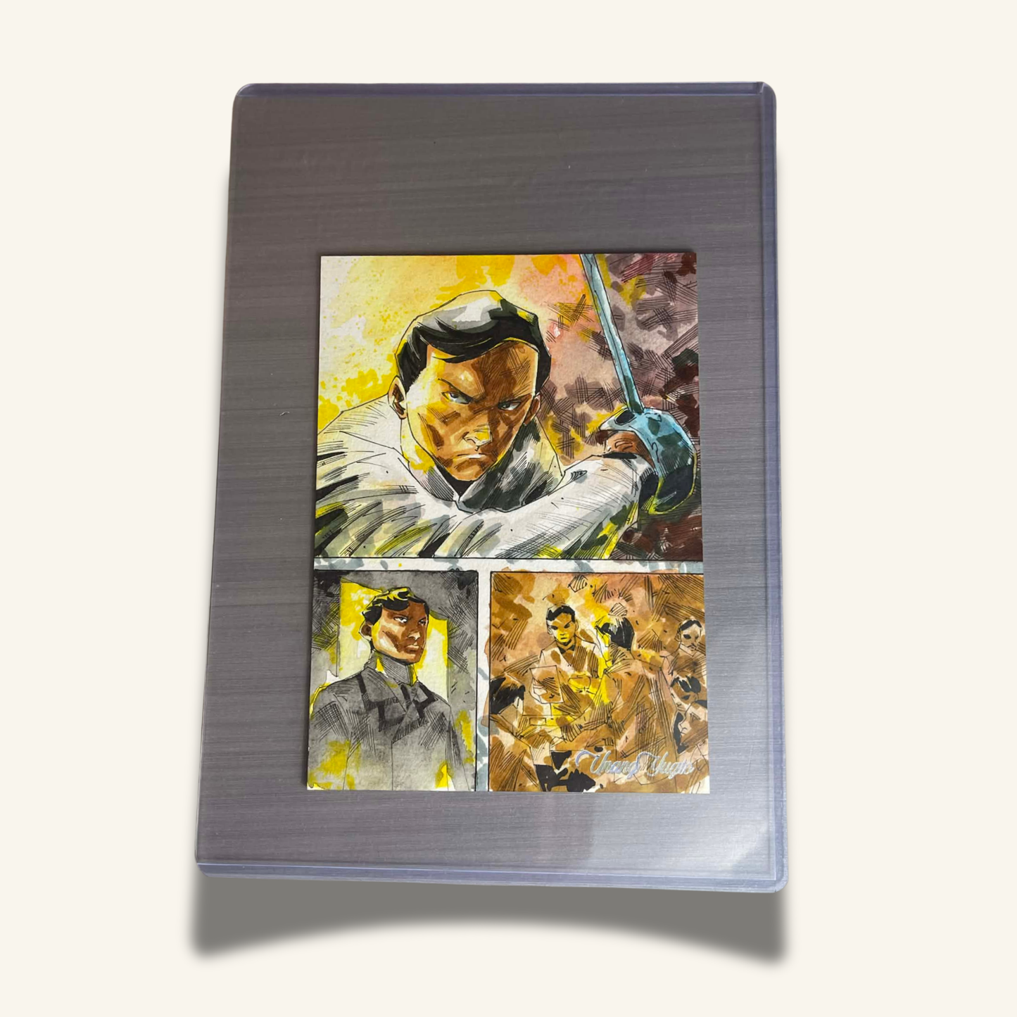 1/1 (5x7) Base Card. "Jose Rizal Panel Art"