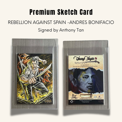 1/1 Premium Sketch Card. "Rebellion Against Spain"