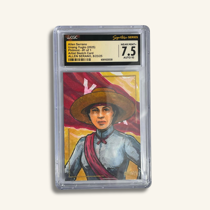 1/1 Premium CGC Graded Sketch Card. Trinidad Tecson
