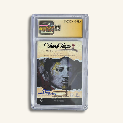 1/1 Premium CGC Graded Sketch Card. "Salute"