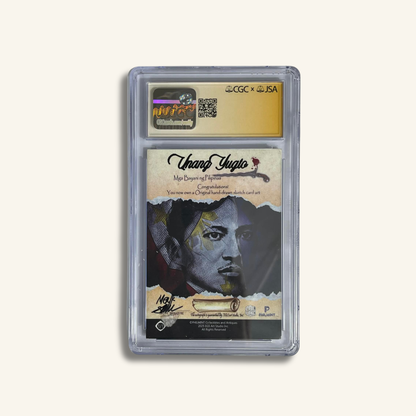 1/1 Premium CGC Graded Sketch Card. Power in the Dark