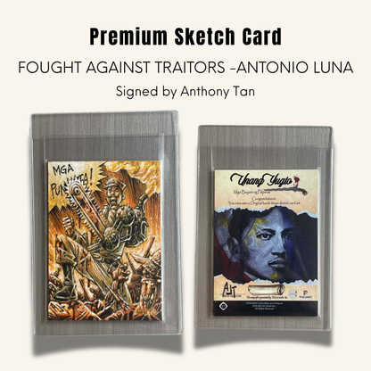 1/1 Premium Sketch Card. "Fought Against Traitors"