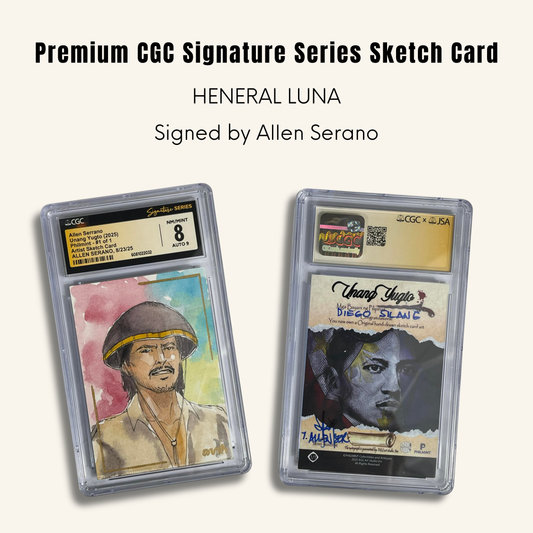 1/1 Premium CGC Graded Sketch Card. Diego Silang