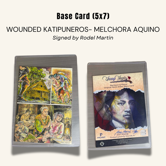 1/1 (5x7) Base Card. "Wounded Katipuneros"