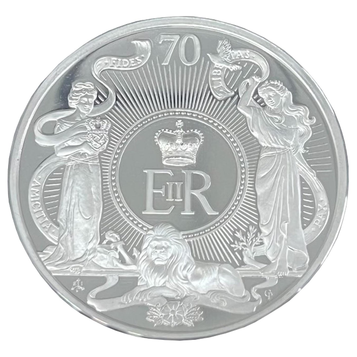 2022 Platinum Jubilee 2oz Silver Proof 