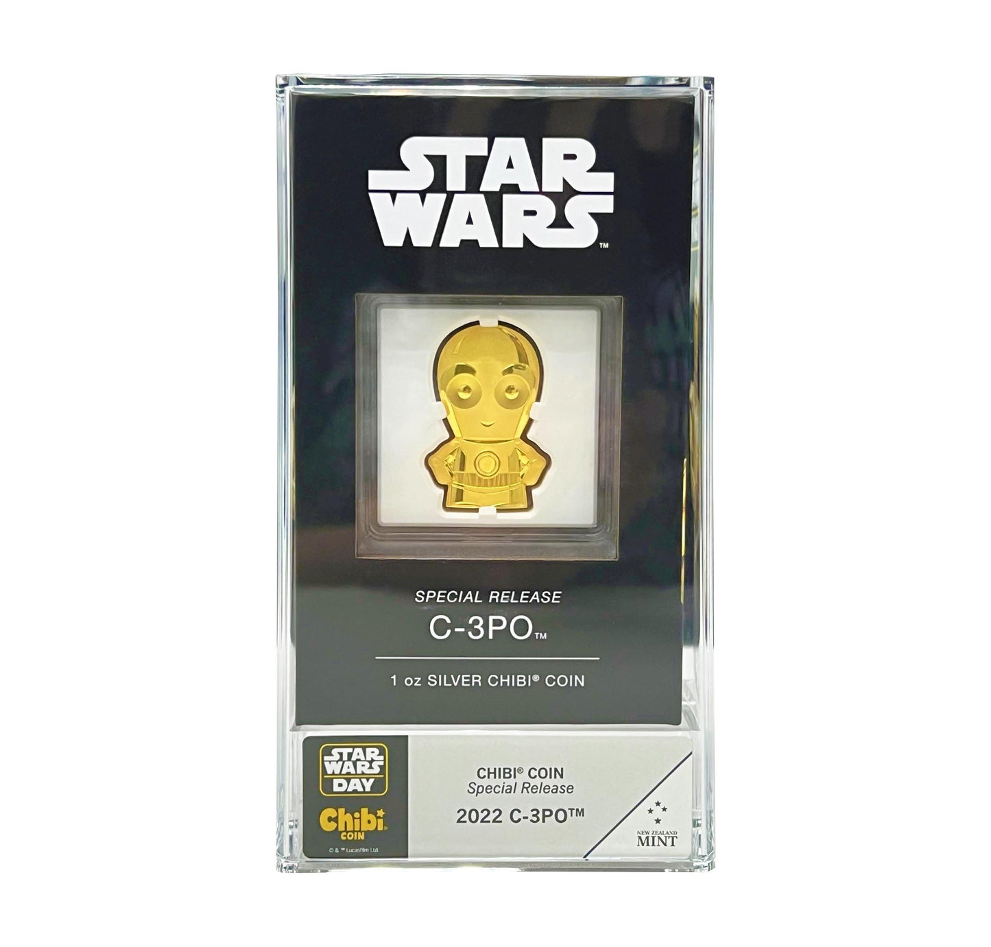 2022 Niue 1 oz Ag Chibi Coin Collection: Star Wars: C-3PO