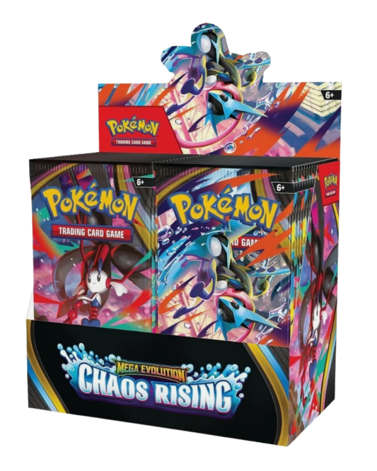 Pokémon TCG: Mega Evolution—Chaos Rising Booster Box (Sealed)